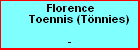 Florence Toennis (T�nnies)