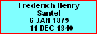 Frederich Henry Santel