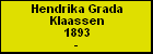 Hendrika Grada Klaassen