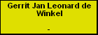 Gerrit Jan Leonard de Winkel