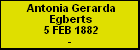 Antonia Gerarda Egberts