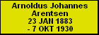 Arnoldus Johannes Arentsen