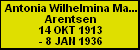 Antonia Wilhelmina Maria Arentsen