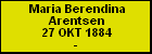 Maria Berendina Arentsen