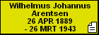 Wilhelmus Johannus Arentsen
