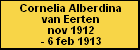 Cornelia Alberdina van Eerten