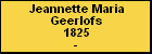 Jeannette Maria Geerlofs
