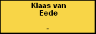 Klaas van Eede