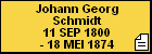 Johann Georg Schmidt