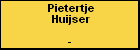 Pietertje Huijser