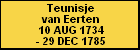 Teunisje van Eerten