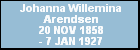 Johanna Willemina Arendsen