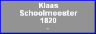 Klaas Schoolmeester