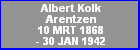 Albert Kolk Arentzen