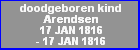 doodgeboren kind Arendsen