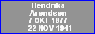 Hendrika Arendsen
