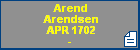 Arend Arendsen