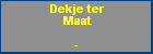 Dekje ter Maat
