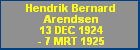 Hendrik Bernard Arendsen