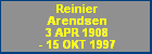 Reinier Arendsen