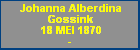 Johanna Alberdina Gossink