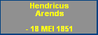 Hendricus Arends