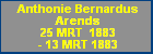 Anthonie Bernardus Arends