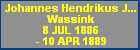 Johannes Hendrikus Jacobus Wassink