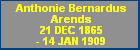 Anthonie Bernardus Arends