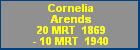 Cornelia Arends