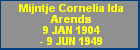 Mijntje Cornelia Ida Arends