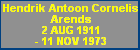 Hendrik Antoon Cornelis Arends