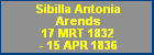 Sibilla Antonia Arends