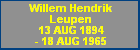 Willem Hendrik Leupen