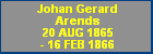 Johan Gerard Arends