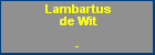 Lambartus de Wit