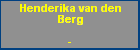 Henderika van den Berg