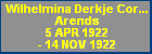 Wilhelmina Derkje Cornelia Arends