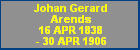 Johan Gerard Arends