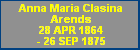 Anna Maria Clasina Arends