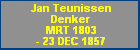 Jan Teunissen Denker
