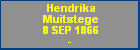 Hendrika Muitstege