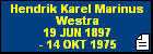 Hendrik Karel Marinus Westra