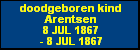 doodgeboren kind Arentsen