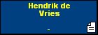 Hendrik de Vries