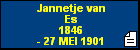 Jannetje van Es