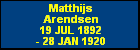 Matthijs Arendsen