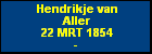 Hendrikje van Aller