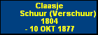 Claasje Schuur (Verschuur)