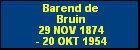 Barend de Bruin